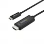 StarTech.com 1,8 m (6 ft.) USB-C na HDMI kábel – 4K 60 Hz USB Type-C na HDMI 2.0 video adaptérový kábel – kompatibilný s Thunderbolt 3 – notebook na HDMI monitor/display – DP 1.2 Alt Mode HBR2 – čierna