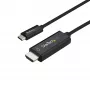 StarTech.com 0,91 m USB-C na HDMI kábel – 4K 60 Hz USB Type-C na HDMI 2.0 video adaptér kábel – kompatibilný s Thunderbolt 3 – laptop na HDMI monitor/display – DP 1.2 Alt Mode HBR2 – čierna