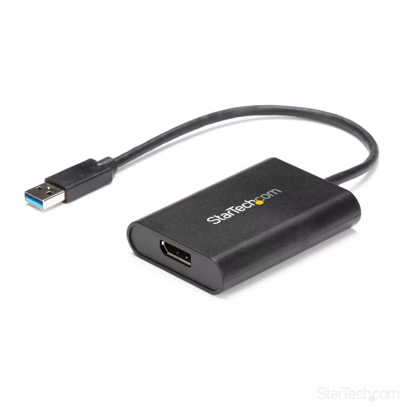 StarTech.com USB 3.0 na DisplayPort adaptér, USB DP monitor konvertor pre Windows, 4K (bez podpory macOS/ChromeOS/Linux) – TAA