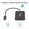 StarTech.com USB 3.0 na DisplayPort adaptér, USB DP monitor konvertor pre Windows, 4K (bez podpory macOS/ChromeOS/Linux) – TAA
