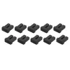 StarTech.com LC SFP krytky proti prachu – balenie 10 ks, LC, guma, čierna, sieťový switch, 18 mm, 15 mm