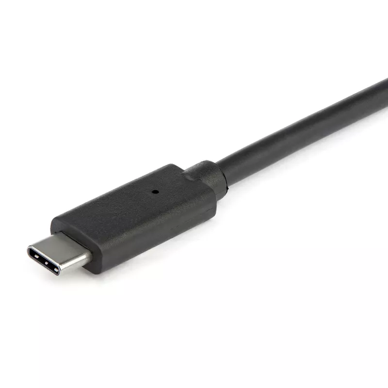 StarTech.com 3-portový USB-C hub s Gigabit Ethernet RJ45 GbE portom – 2x USB-A, 1x USB-C – SuperSpeed 10 Gbps USB 3.1/3.2 Gen 2 Type-C hub adaptér – USB bus napájaný – hliník – kompatibilný s TB3~3-portový USB-C hub s Gigabit Ethernet RJ45 GbE portom – 2x USB-A, 1x USB-C – SuperSpeed 10 Gbps USB 3.2 Gen 2 Type-C hub adaptér – USB bus napájaný – hliník – kompatibilný s TB3