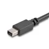 StarTech.com 6 ft (1,8 m) USB-C na Mini DisplayPort kábel – 4K 60 Hz – čierna