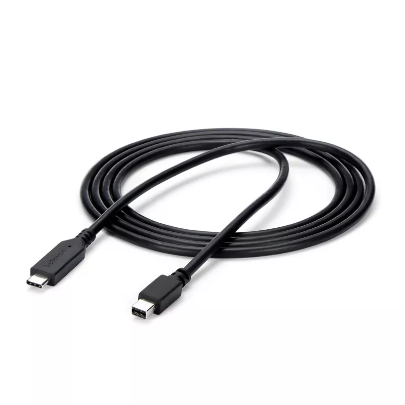 StarTech.com 6 ft (1,8 m) USB-C na Mini DisplayPort kábel – 4K 60 Hz – čierna