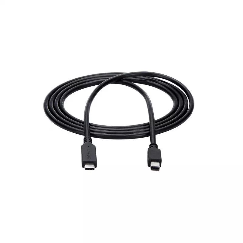 StarTech.com 6 ft (1,8 m) USB-C na Mini DisplayPort kábel – 4K 60 Hz – čierna
