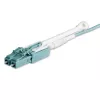 StarTech.com 10 m (30 ft) MTP(F)/PC na 4x LC/PC duplex breakout OM3 multimode optický kábel, OFNP Plenum, 40G siete, nízky útlm vloženia – optický jumper kábel