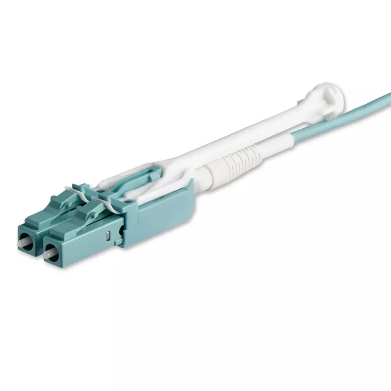 StarTech.com 10 m (30 ft) MTP(F)/PC na 4x LC/PC duplex breakout OM3 multimode optický kábel, OFNP Plenum, 40G siete, nízky útlm vloženia – optický jumper kábel