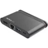 StarTech.com USB-C multiport adaptér - prenosný USB-C dock s 4K HDMI - 100W PD 3.0 priechod, 1x USB-A, 1x USB-C, GbE - cestovný dock pre Thunderbolt 3 a USB Type-C notebook - Mac a Windows