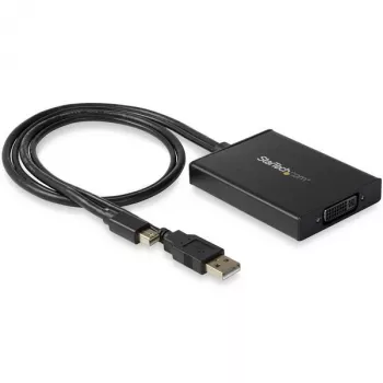 StarTech.com Mini DisplayPort na Dual-Link DVI adaptér – USB napájaný – čierna