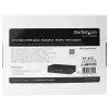 StarTech.com 2-portový DisplayPort KVM switch – 4K 60 Hz – jedna obrazovka – dual-port UHD DP 1.2 USB KVM switch s integrovaným USB 3.0 hubom & audio – Dell HP Apple Lenovo – TAA kompatibilný