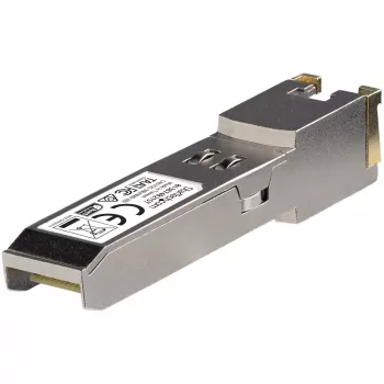 StarTech.com HPE 813874-B21 kompatibilný SFP+ modul – 10GBASE-T – SFP na RJ45 Cat6/Cat5e – 10GE Gigabit Ethernet SFP+ – RJ-45 30 m – HPE BladeSystem, c-Class