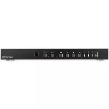 StarTech.com 4x4 HDMI matrix switch s audio a Ethernet ovládaním – 4K 60 Hz