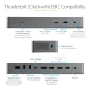 StarTech.com USB C dokovacia stanica pre Macbook Pro/Air-M1/M2/M3/M4, kompatibilná s Thunderbolt, HDMI/DisplayPort, Dual 4K 60Hz/Single 8K, USB Type-C dock pre notebook, 96W Power Delivery, USB 10Gbps
