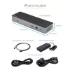 StarTech.com USB C dokovacia stanica pre Macbook Pro/Air-M1/M2/M3/M4, kompatibilná s Thunderbolt, HDMI/DisplayPort, Dual 4K 60Hz/Single 8K, USB Type-C dock pre notebook, 96W Power Delivery, USB 10Gbps