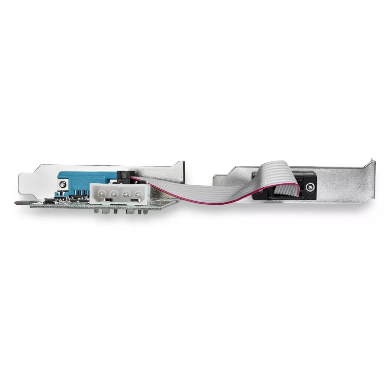 StarTech.com 2-portový PCI Express RS232 sériový adaptér karta – PCIe RS232 sériový host radič – PCIe na sériový DB9 – 16950 UART – low-profile rozširujúca karta – Windows & Linux