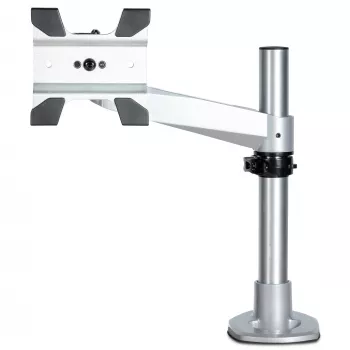 StarTech.com stolový držiak monitor rameno – VESA alebo Apple iMac/Thunderbolt alebo ultrawide display až do 14 kg – kĺbové výškovo nastaviteľné single-screen stolová stožiarová montáž – svorka/prechodka