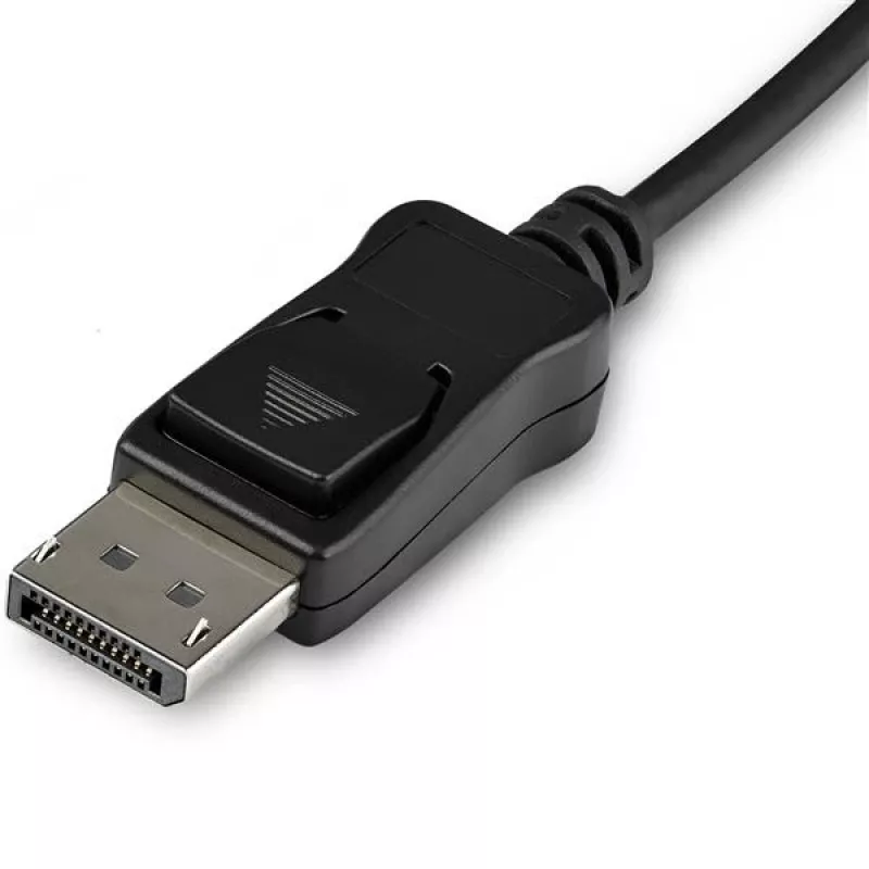 StarTech.com 3,3 stopy / 1 m USB-C na DisplayPort 1.4 kábel – 8K/5K/4K USB Type-C na DP 1.4 Alt Mode video adaptér konvertor – HBR3/HDR/DSC – 8K 60 Hz DP monitor kábel – USB-C/Thunderbolt 3