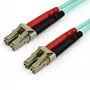 StarTech.com 7 m (22 ft) LC/UPC na LC/UPC OM4 multimódové optické vlákno, 50/125 µm LOMMF/VCSEL zipcord vlákno, 100G, nízky útlm vloženia – LSZH optický prepojovací kábel