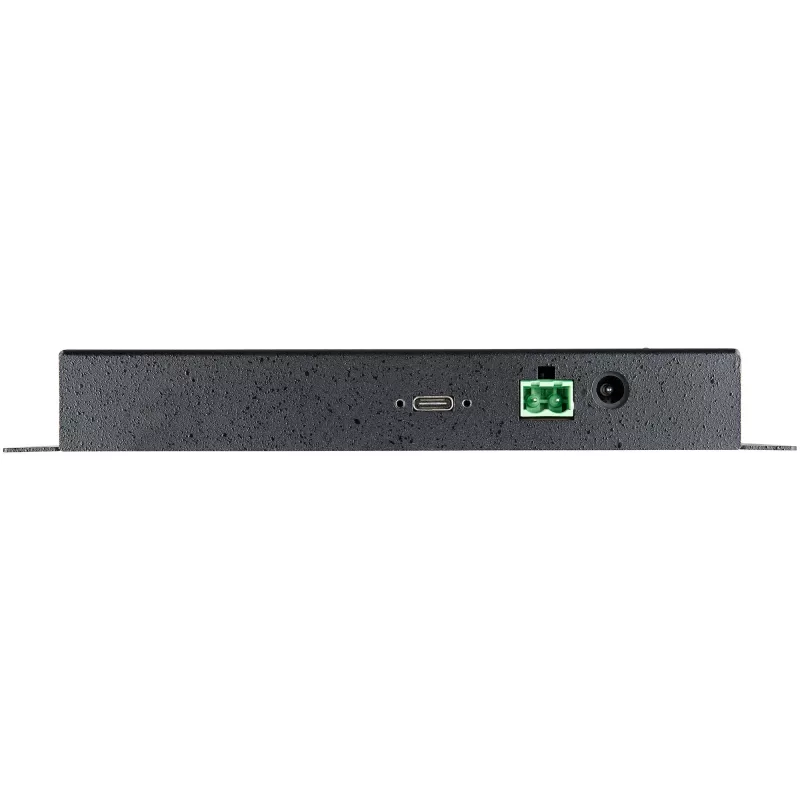 StarTech.com 4-portový USB C hub 10 Gbps – priemyselný kovový USB Type-C hub s 3x USB-A a 1x USB-C – ESD a prepäťová ochrana – USB-C alebo USB-A hostiteľ – samostatne napájaný, montovateľný USB 3.2/3.1 Gen 2 hub