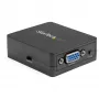 StarTech.com konvertor VGA na RCA a S-Video – napájanie z USB, aktívny video konvertor, čierna, CE, FCC, REACH, 1920 x 1080 pixelov, 640 x 480, 1920 x 1080 pixelov, 60 Hz