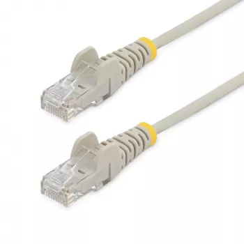 StarTech.com 2 m CAT6 kábel – tenký – RJ45 konektory samec bez západky – sivá