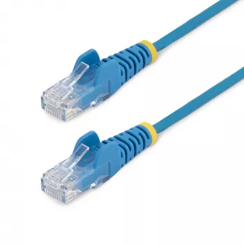 StarTech.com 2,5 m CAT6 kábel – tenký – RJ45 konektory samec bez západky – modrý
