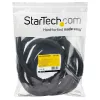 StarTech.com 4,6 m káblový manažérsky návlek – flexibilný vinutý káblový organizér – priemer 1,0-1,5 palca rozťahovací návlek – polyesterový káblový manažér/ochrana/skrývač – čierny strihateľný káblový organizér