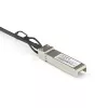 StarTech.com 2 m 10G SFP+ na SFP+ direct attach kábel Twinax kompatibilný s Dell EMC DAC-SFP-10G-2M – 10GbE SFP+ medený DAC 10 Gbps nízkoenergetický pasívny Mini GBIC/transceiver modul DAC