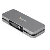 StarTech.com ~4-portový USB C hub – 4x USB-A – USB 3.0 Type-C hub – USB 3.2 Gen 1 (5 Gbps) – napájaný z USB prenosný USB-C na USB-A adaptér hub pre notebook – 11,2 palca (28,5 cm) kábel s manažmentom káblov