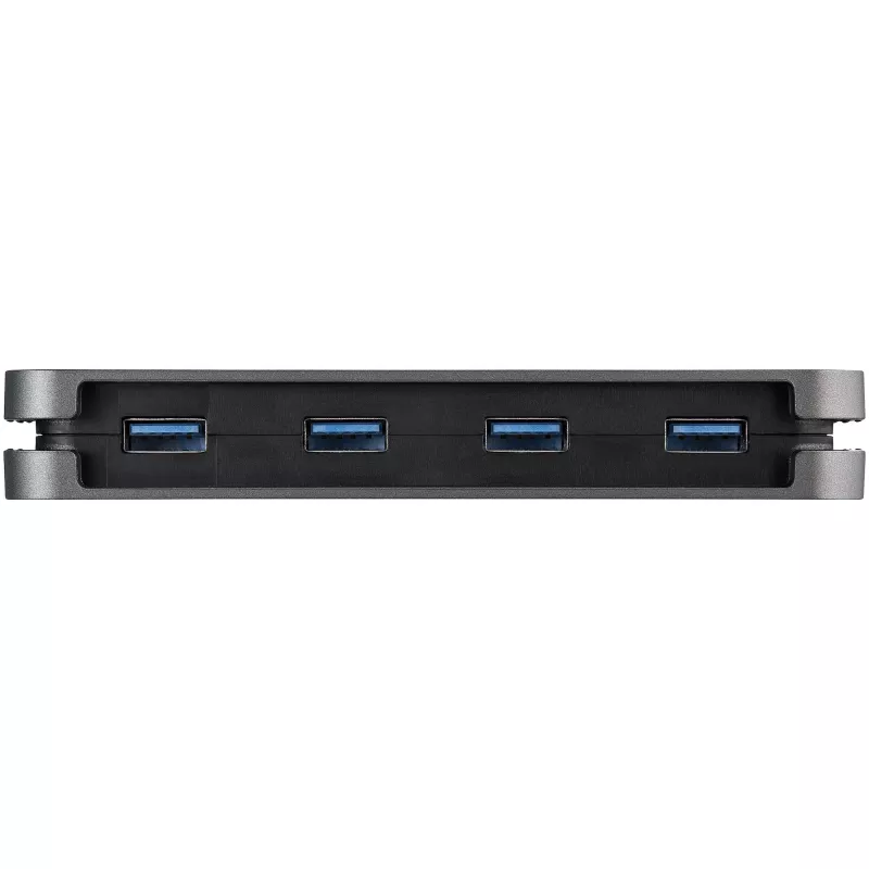 StarTech.com ~4-portový USB C hub – 4x USB-A – USB 3.0 Type-C hub – USB 3.2 Gen 1 (5 Gbps) – napájaný z USB prenosný USB-C na USB-A adaptér hub pre notebook – 11,2 palca (28,5 cm) kábel s manažmentom káblov