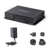 StarTech.com 2x2 HDMI videostena ovládač – 4K 60 Hz HDMI 2.0 video vstup na 4x 1080p výstup – videostena procesor pre viacero monitorov – videostena splitter – RS232/Ethernet ovládanie