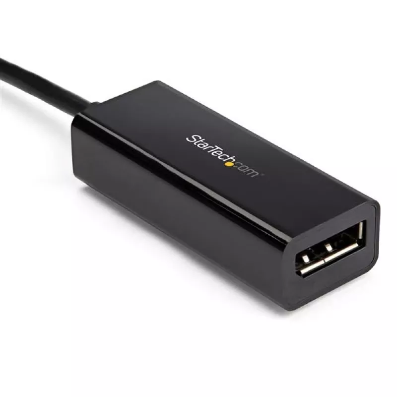 StarTech.com USB-C na DisplayPort adaptér – 8K/5K/4K USB Type-C na DP 1.4 Alt-Mode video konvertor – HBR3/DSC/HDR – 8K 60 Hz Thunderbolt 3 kompatibilný DisplayPort monitor display adaptér