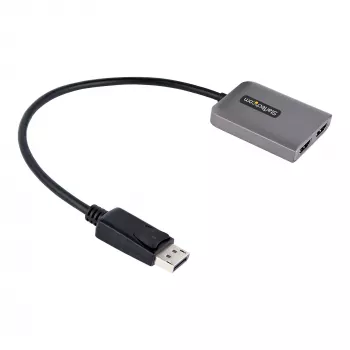 StarTech.com DP na Dual HDMI MST HUB - Dual HDMI 4K 60Hz - DisplayPort multi-monitor adaptér s 30 cm káblom - DP 1.4 Multi Stream Transport Hub, DSC | HBR3 - DP na HDMI splitter