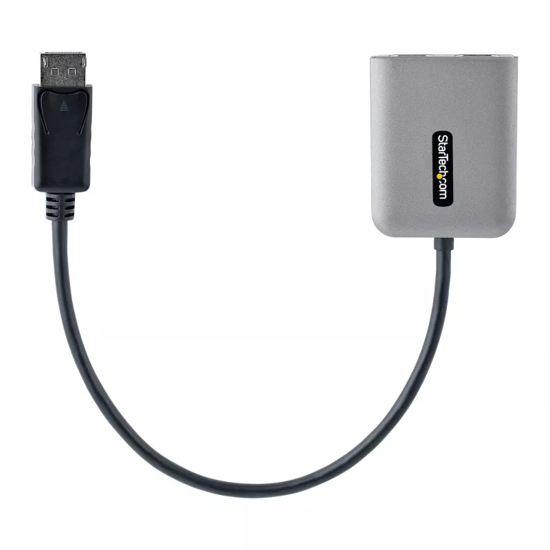 StarTech.com DP na Dual HDMI MST HUB - Dual HDMI 4K 60Hz - DisplayPort multi-monitor adaptér s 30 cm káblom - DP 1.4 Multi Stream Transport Hub, DSC | HBR3 - DP na HDMI splitter