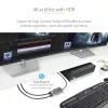 StarTech.com DP na Dual HDMI MST HUB - Dual HDMI 4K 60Hz - DisplayPort multi-monitor adaptér s 30 cm káblom - DP 1.4 Multi Stream Transport Hub, DSC | HBR3 - DP na HDMI splitter