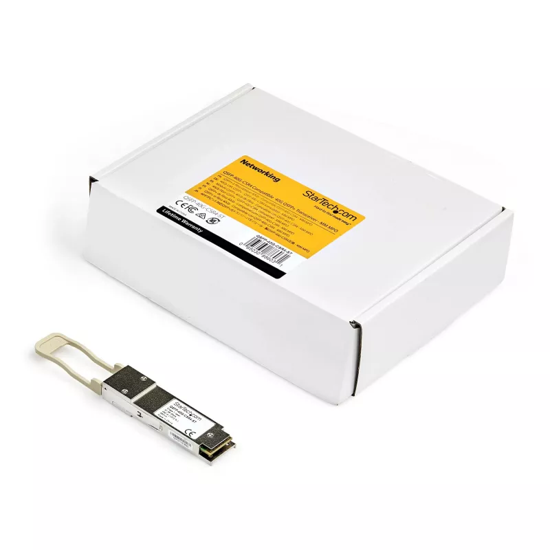 StarTech.com Cisco QSFP-40G-CSR4 kompatibilný QSFP+ modul – 40GBASE-SR4 – 40GbE Multimode Fiber MMF transceiver – 40GE Gigabit Ethernet QSFP+ – MPO 300m – 850nm – DDM Cisco Firepower, ASR9000, ASR1000