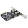 StarTech.com 2-portová USB PCIe karta s 10 Gbit/s na port – USB 3.1/3.2 Gen 2 Type-A PCI Express 3.0 x2 hostiteľský radič – rozširujúca karta – Full/Low Profile – Windows & Linux