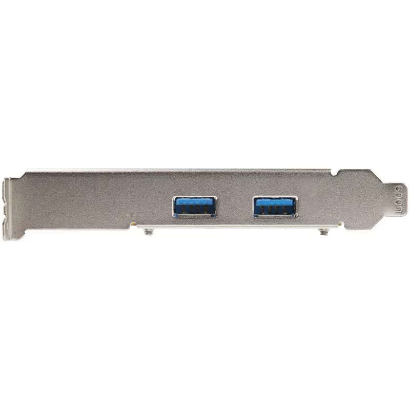 StarTech.com 2-portová USB PCIe karta s 10 Gbit/s na port – USB 3.1/3.2 Gen 2 Type-A PCI Express 3.0 x2 hostiteľský radič – rozširujúca karta – Full/Low Profile – Windows & Linux