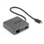 StarTech.com USB-C multiport adaptér – USB 3.1 Gen 2 Type-C mini dock – USB-C na 4K HDMI alebo 1080p VGA video – 10 Gbit/s USB-A USB-C, GbE – prenosný cestovný dok pre notebook – funguje s Thunderbolt 3