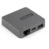 StarTech.com USB-C multiport adaptér – USB 3.1 Gen 2 Type-C mini dock – USB-C na 4K HDMI alebo 1080p VGA video – 10 Gbit/s USB-A USB-C, GbE – prenosný cestovný dok pre notebook – funguje s Thunderbolt 3