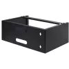 StarTech.com 4U nástenný sieťový rack – 14 inch hĺbka (plochý profil) – 19 inch držiak patch panelu pre ploché serverové a IT zariadenia, sieťové switche – nosnosť 20 kg, čierna