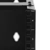 StarTech.com 4U nástenný sieťový rack – 14 inch hĺbka (plochý profil) – 19 inch držiak patch panelu pre ploché serverové a IT zariadenia, sieťové switche – nosnosť 20 kg, čierna