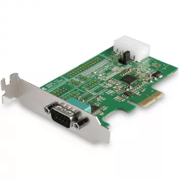 StarTech.com 4-portová PCI Express RS232 sériová adaptérová karta – PCIe RS232 sériový hostiteľský radič – PCIe na sériovú DB9 kartu – 16950 UART – rozširujúca karta – Windows/Linux
