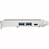 StarTech.com 5-portová USB PCIe karta - 10Gbps USB 3.1 Gen 2 PCIe karta s 1x USB-C & 2x USB-A - 1x 2 port IDC (interné 5Gbps USB rozšírenie) - USB C PCI Express radič karta