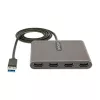 StarTech.com USB 3.0 na Quad HDMI adaptér, USB na 4x HDMI monitor konvertor pre Windows (bez podpory pre macOS/ChromeOS/Linux) - TAA
