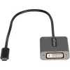 StarTech.com USB-C na DVI adaptér – 1920x1200p USB-C na DVI-D adaptér dongle – USB Type-C na DVI displej/monitor – video konvertor – kompatibilný s Thunderbolt 3 – 12