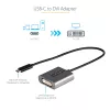 StarTech.com USB-C na DVI adaptér – 1920x1200p USB-C na DVI-D adaptér dongle – USB Type-C na DVI displej/monitor – video konvertor – kompatibilný s Thunderbolt 3 – 12