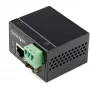 StarTech.com priemyselný konvertor médií z optického vlákna na Ethernet – 100 Mbit/s SFP na RJ45/Cat6 – Singlemode/Multimode optické vlákno na medenú sieť – 12-56 V DC – IP-30 / -40 až +75 °C