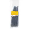 StarTech.com 10 inch (25cm) opakovane použiteľné viazacie pásky - 1/4 inch (7mm) široké, 2-1/2 inch (65mm) priemer zväzku, 50lb (22kg) pevnosť v ťahu, rozopínateľné nylonové viazacie pásky, interiér/exteriér, 94V-2/UL certifikované, 100 ks balenie - čierne