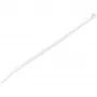 StarTech.com 10 inch (25 cm) viazacie pásky – 1/8 inch (4 mm) široké, 2-5/8 inch (68 mm) priemer zväzku, 50 lb (22 kg) pevnosť v ťahu, samosvorné nylonové viazacie pásky so zahnutým hrotom – 94V-2/UL certifikované, 100 ks balenie – biele